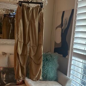 PacSun Khaki Cargo Jogger Pants